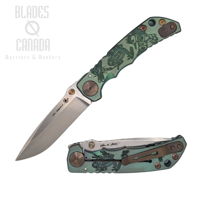 Spartan Blades Harsey Special Edition Folding Knife, Magnacut, NW Coast